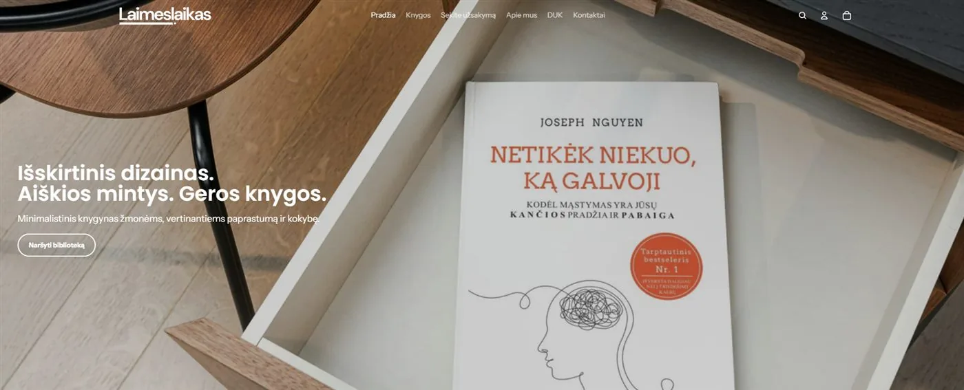 Laimes Laikas online bookstore