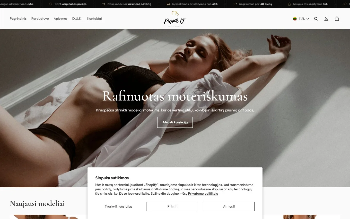 Lingerie Shop store